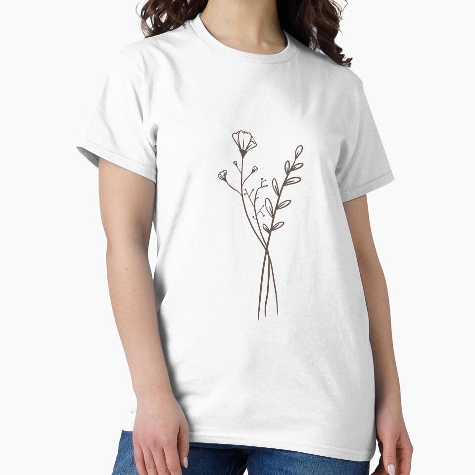 Simple little flowers (Brown-ish) by vanderhoofkate