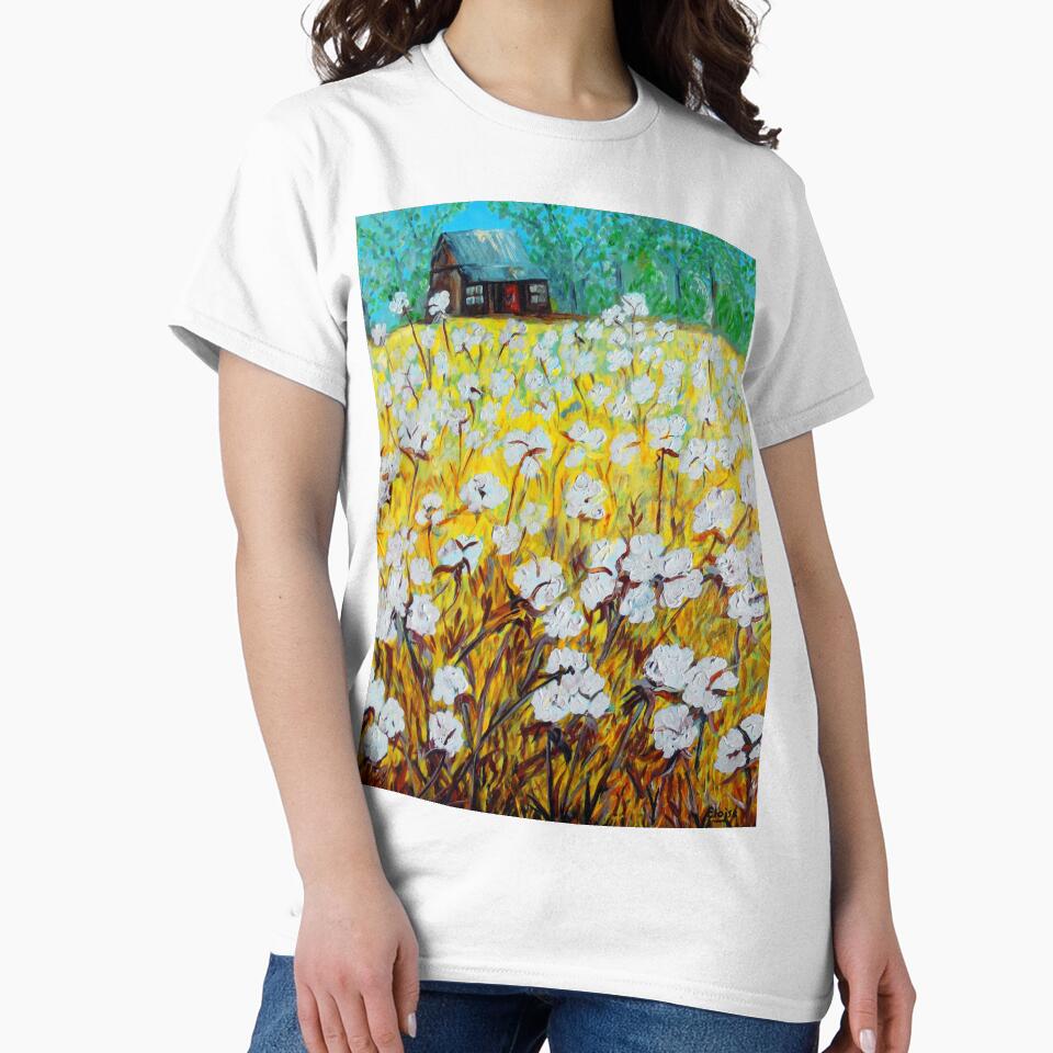 Cotton Fields Back Home by EloiseArt