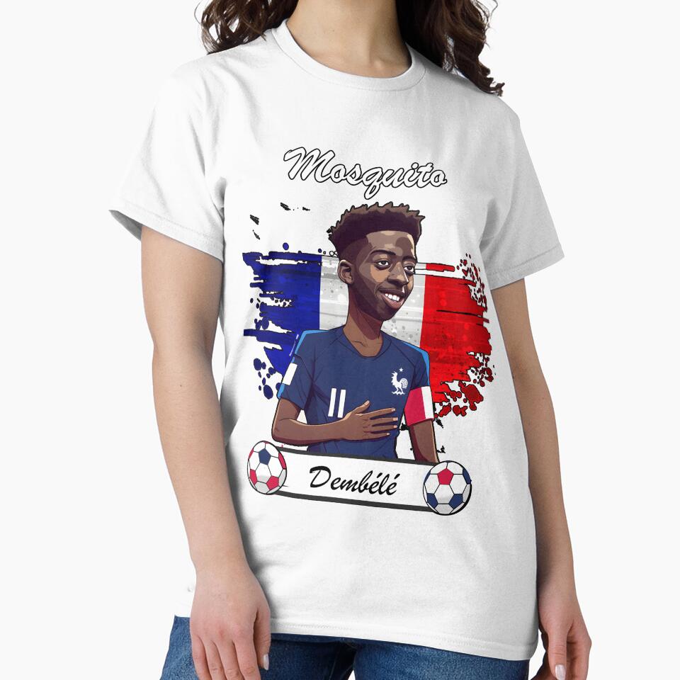 Dembélé in French National Team Artwork by Designfordream