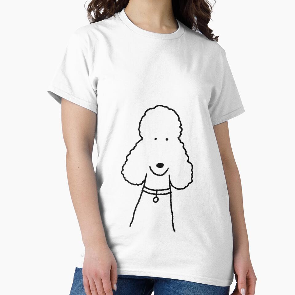 Poodle by quinnscartoons