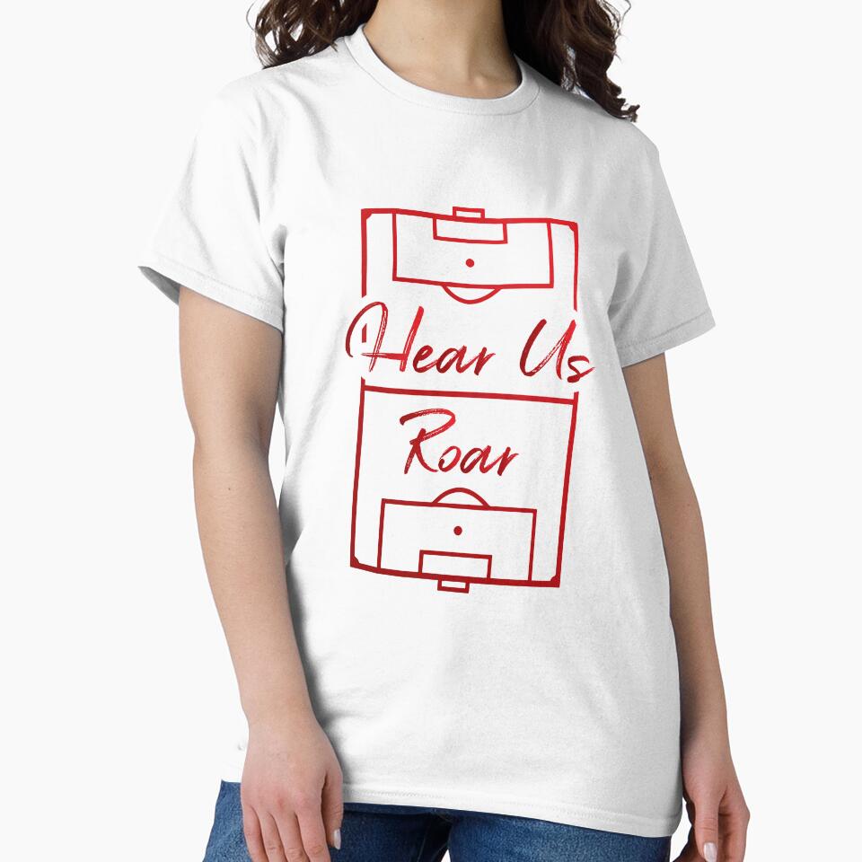 England Hear Us Roar Ladies Supporters by Sporting Colour