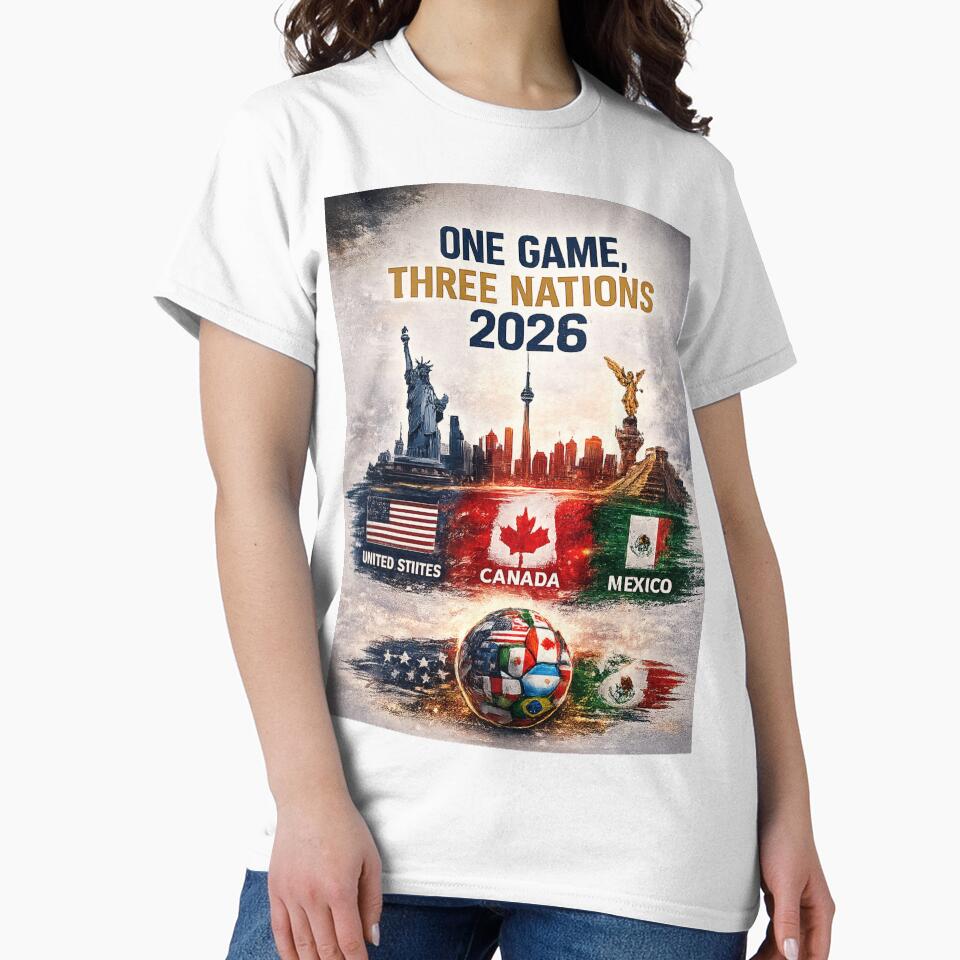 Three Nations One Game 2026 Soccer Fan Art by Aram250