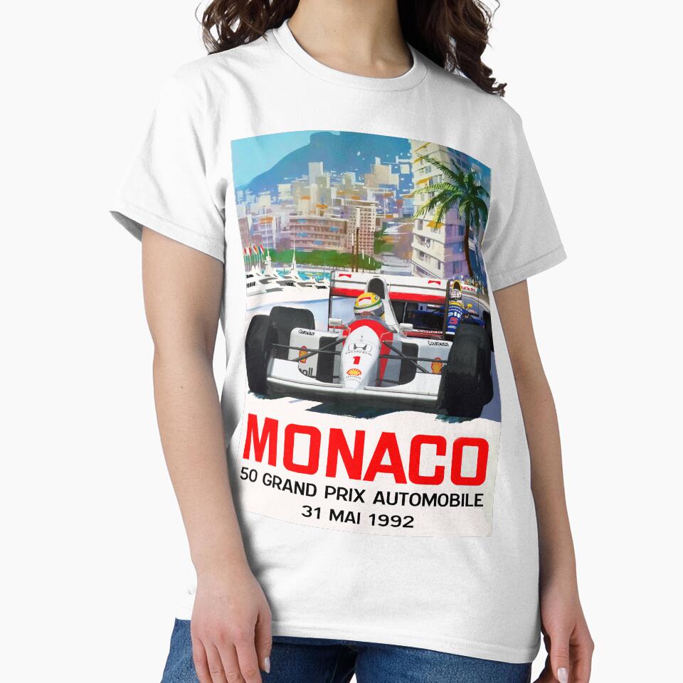 Senna V Mansell Monaco GP 1992 by Speedbirddesign