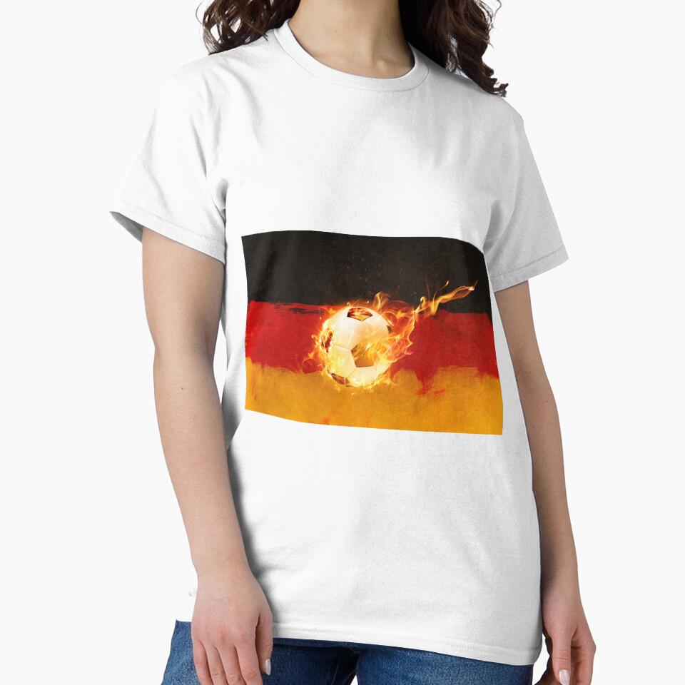 German Flag and Soccer Ball by Divine Ease