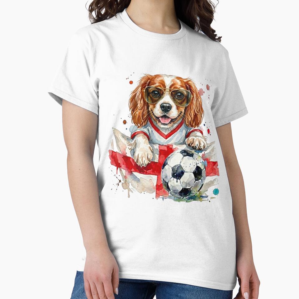 Cavalier King Charles spaniel World Cup England Suppawter by The Suppawters
