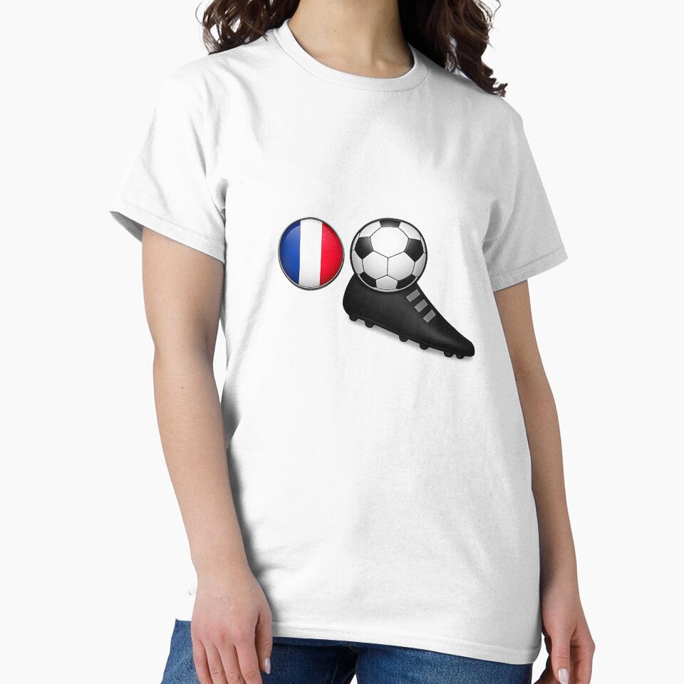 France Football Power Kick – Tricolour Soccer Boot & Ball Design by thesmilngnature