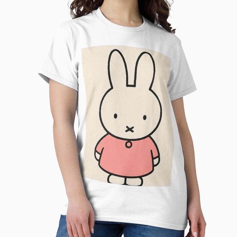 Inspired Pink Top Miffy! by Cozy Moss Studio