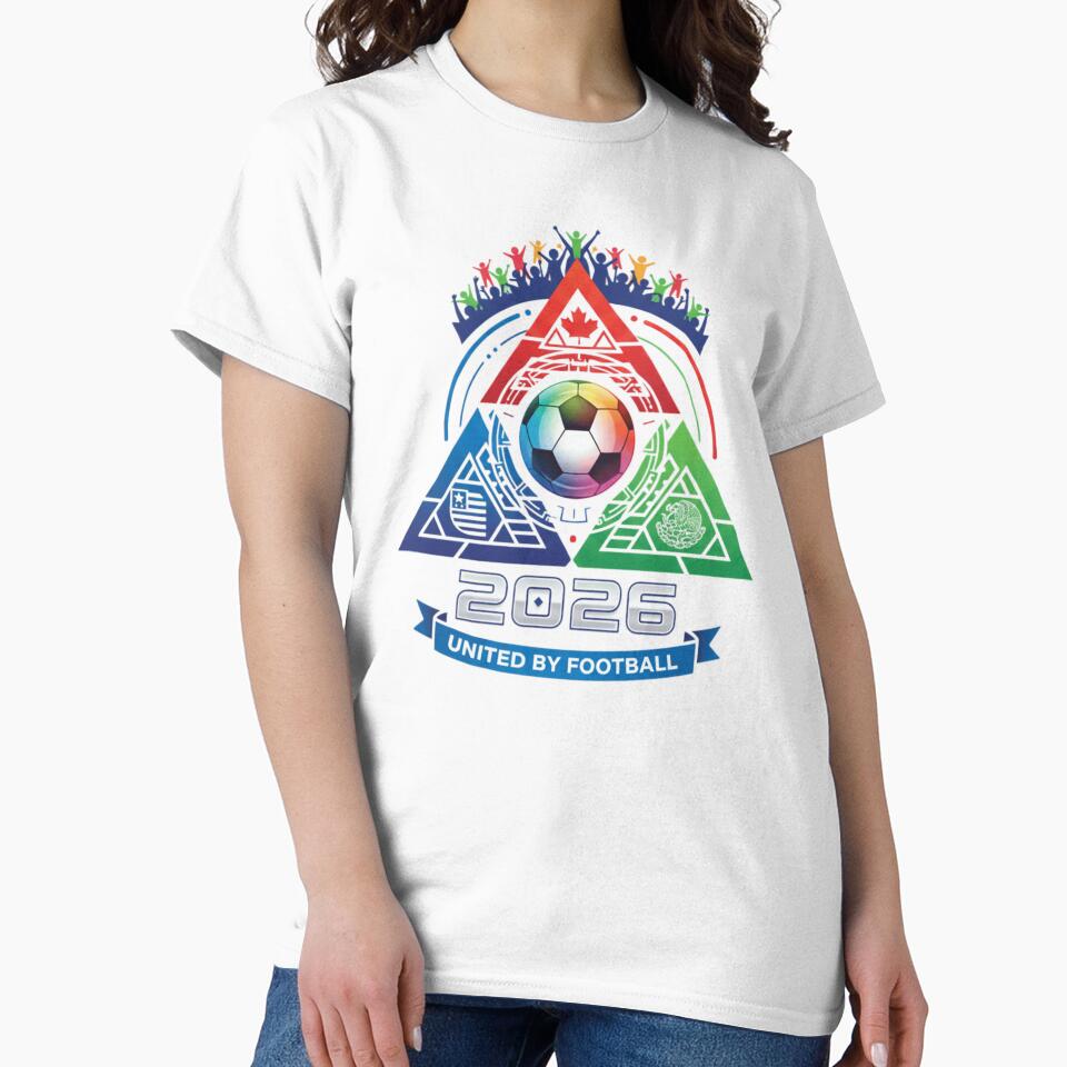 Triangular United by Football World Cup 2026 Emblem by Bulk store