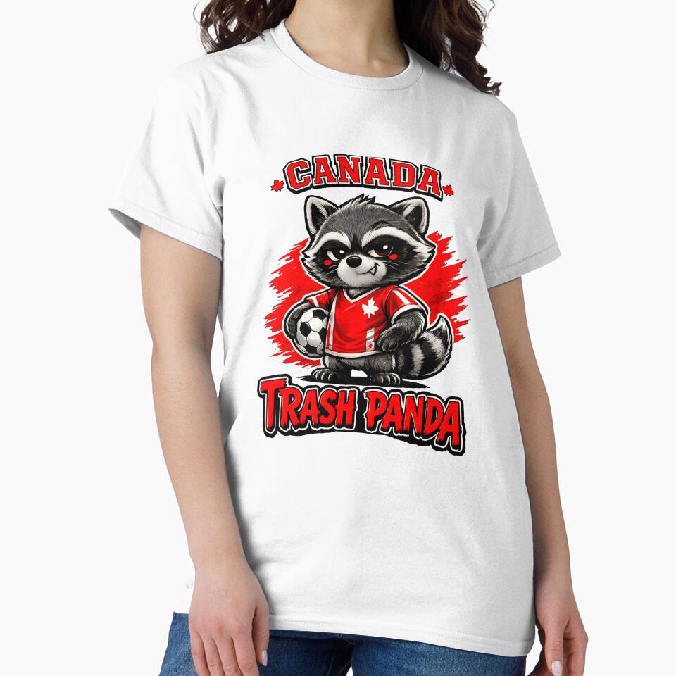 Cute Trash Panda Soccer Raccoon Toronto Kawaii Animal Gift by DreamyTupelo
