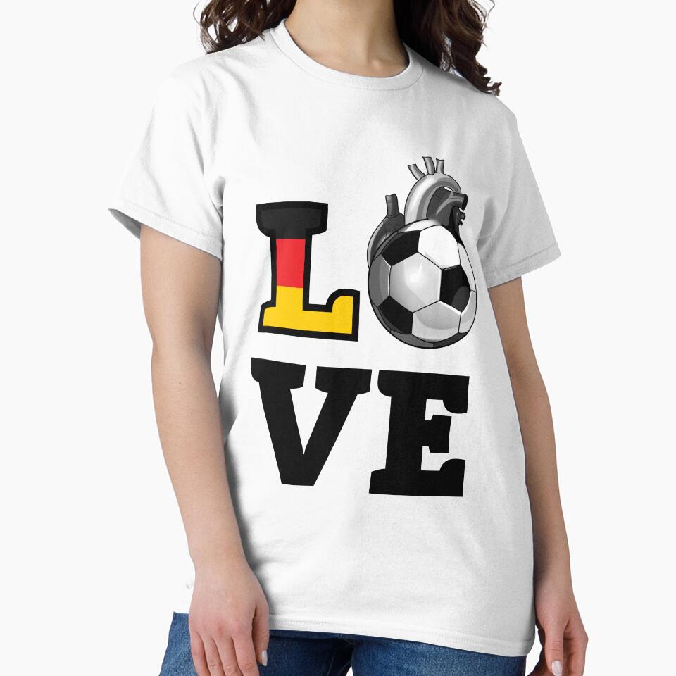 Love soccer by Marti t-shirts