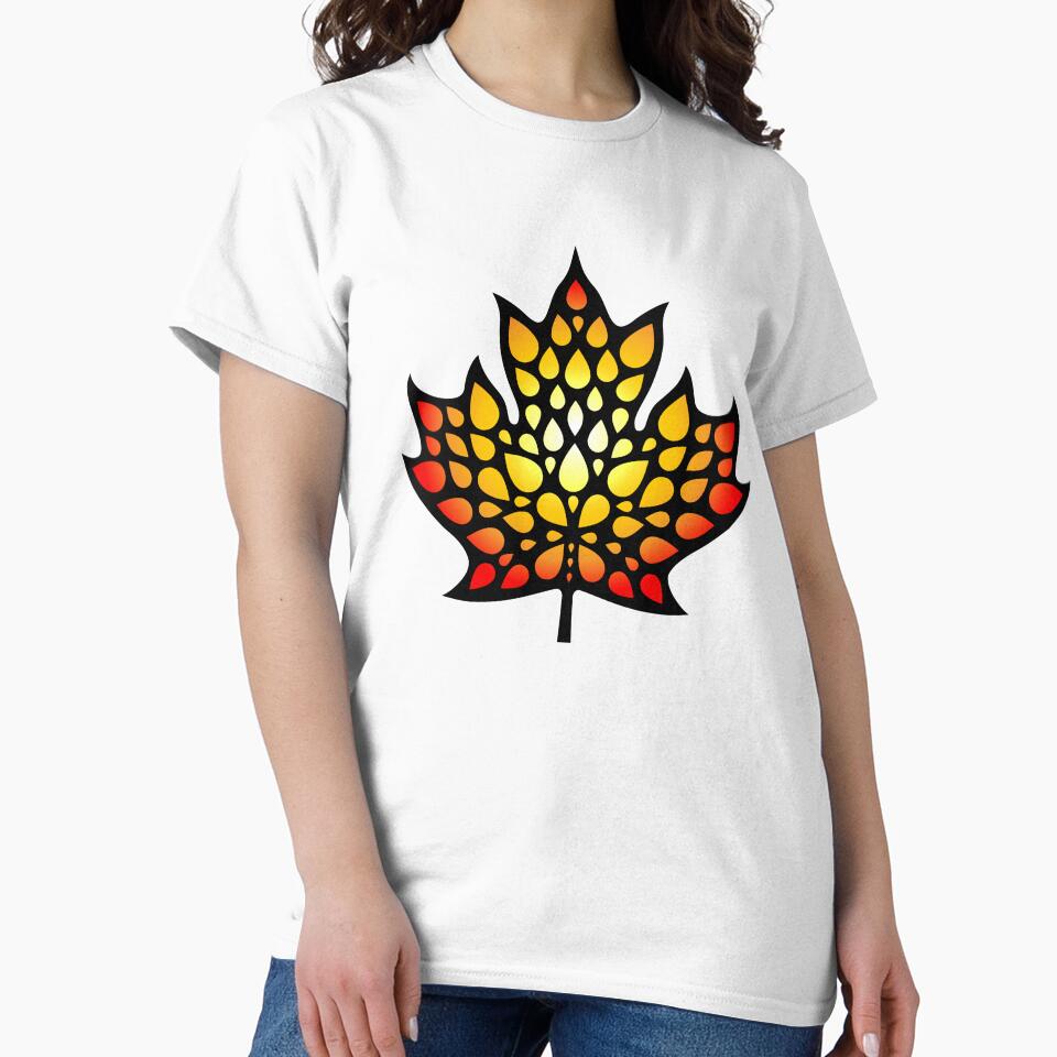 GLOWING PRIDE MAPLE LEAF ICON by Great Canadian Collective