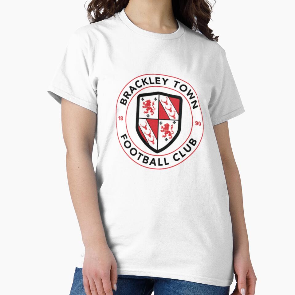 Brackley Town FC Crest Poster – Non-League Football Art by Final Whistle Art