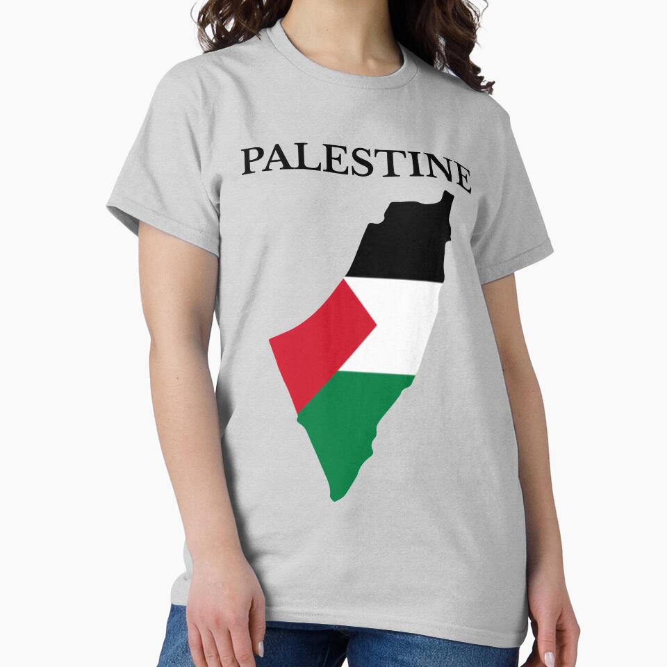 Palestine Map Flag by marosharaf