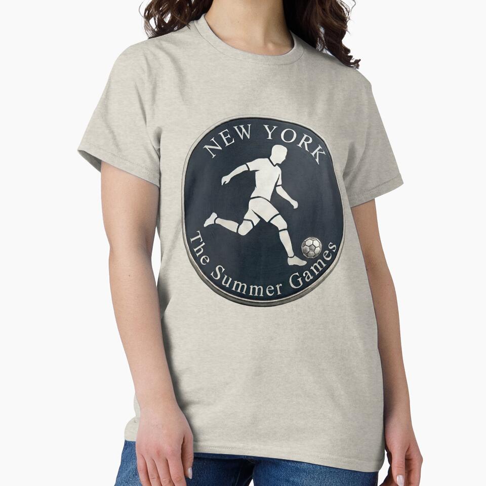 New York Summer Games Soccer Badge by laughingshirts