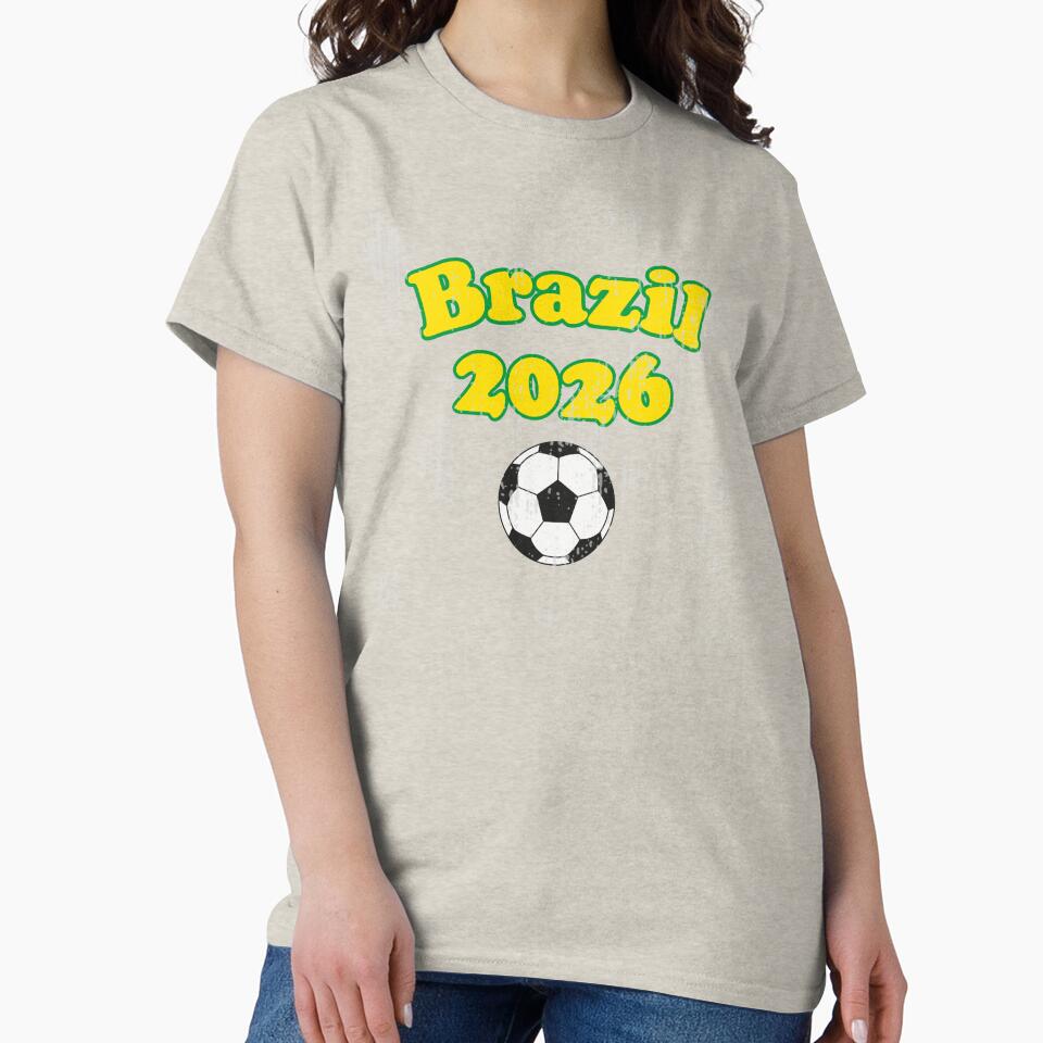 Classic Vintage Brazil Football Fan Shirt by Hook & Header Co.