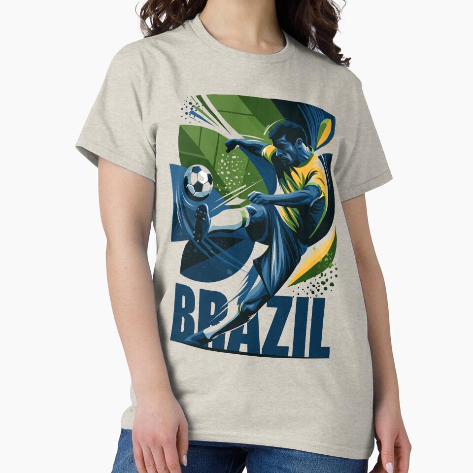 Brazil Soccer by StudioRedKoala