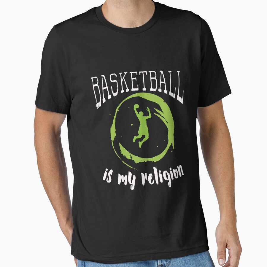 Classic Boys & Girls Basketball Gift Design Bsketball is My Religion by LGamble12345
