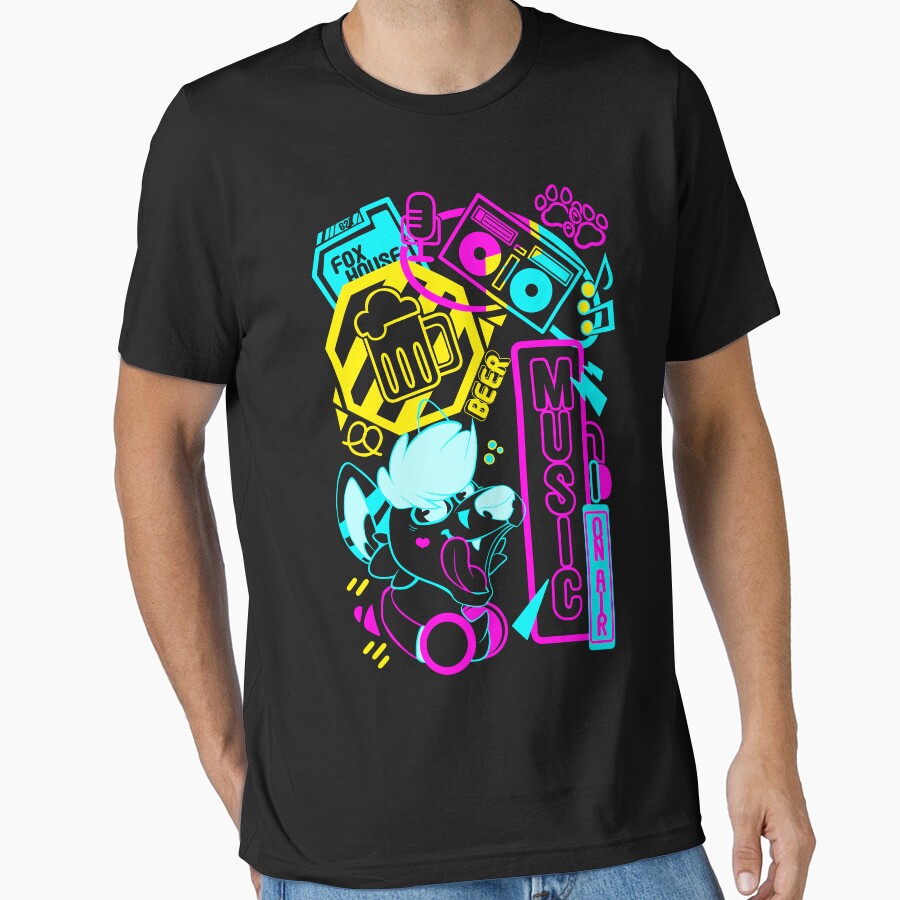 Kjisu's Nightlife Furry Design by Bleppyfox Creations