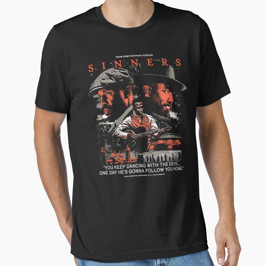 Sinners Movie Dancing With The Devil Vintage by Logan-Vibes