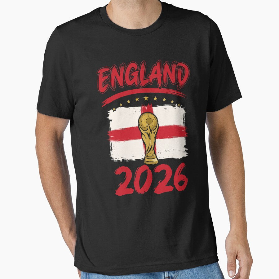 England 2026 Football World Cup Supporters Fan by SofenArt