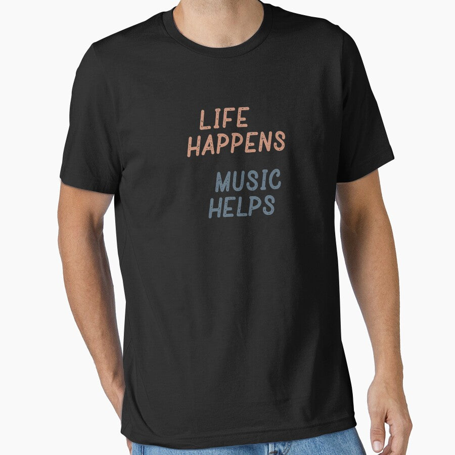 Life Happens Music Helps by Creatively Torn