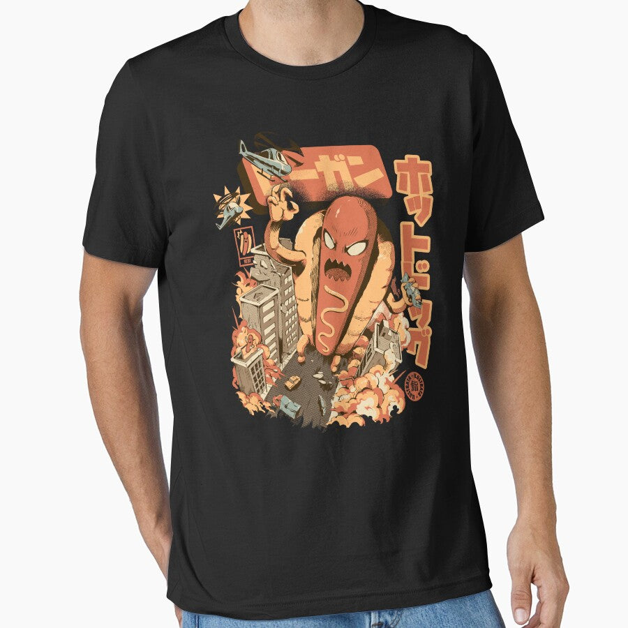 Great Hot Dog - Black by Ilustrata®
