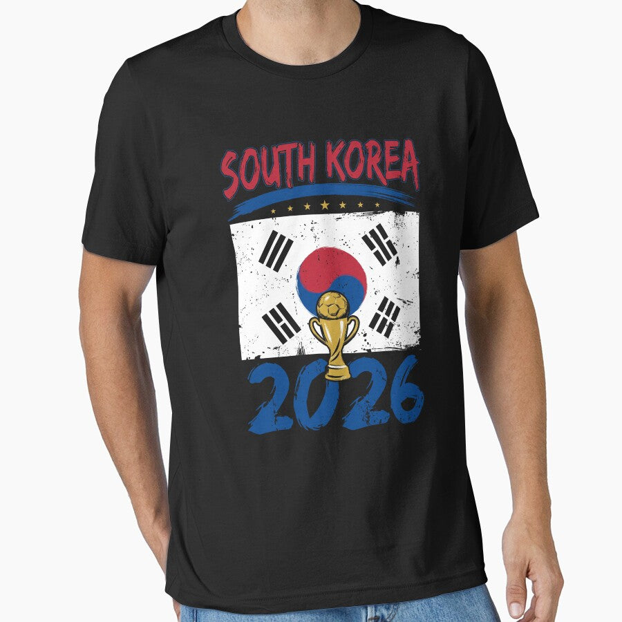 South Korea 2026 Football World Cup Supporter Fan by SofenArt
