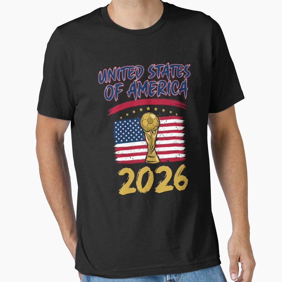 United States Of America 2026 Soccer World Cup Fan by SofenArt