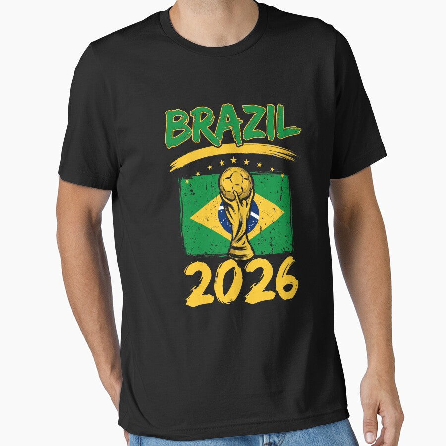 Brazil 2026 Football World Cup Supporter by SofenArt
