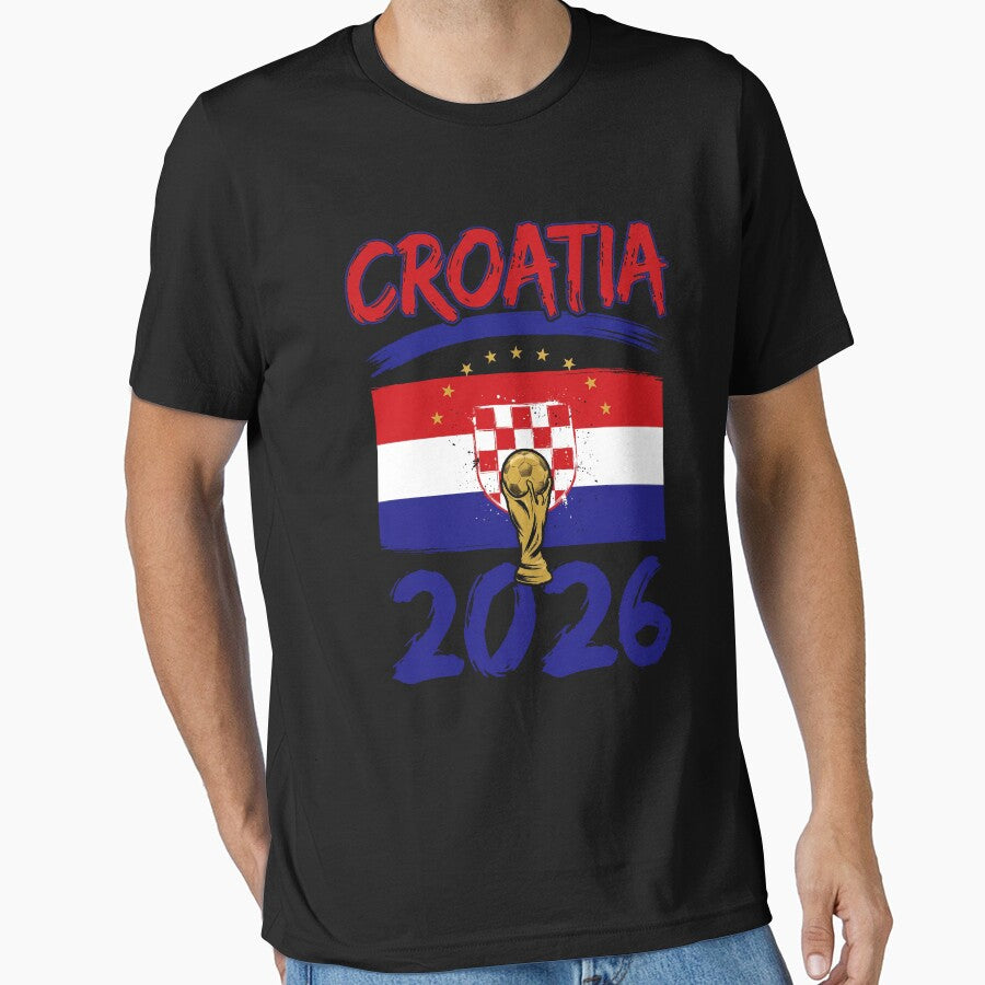 Croatia 2026 World Cup Football National Team Fan by SofenArt