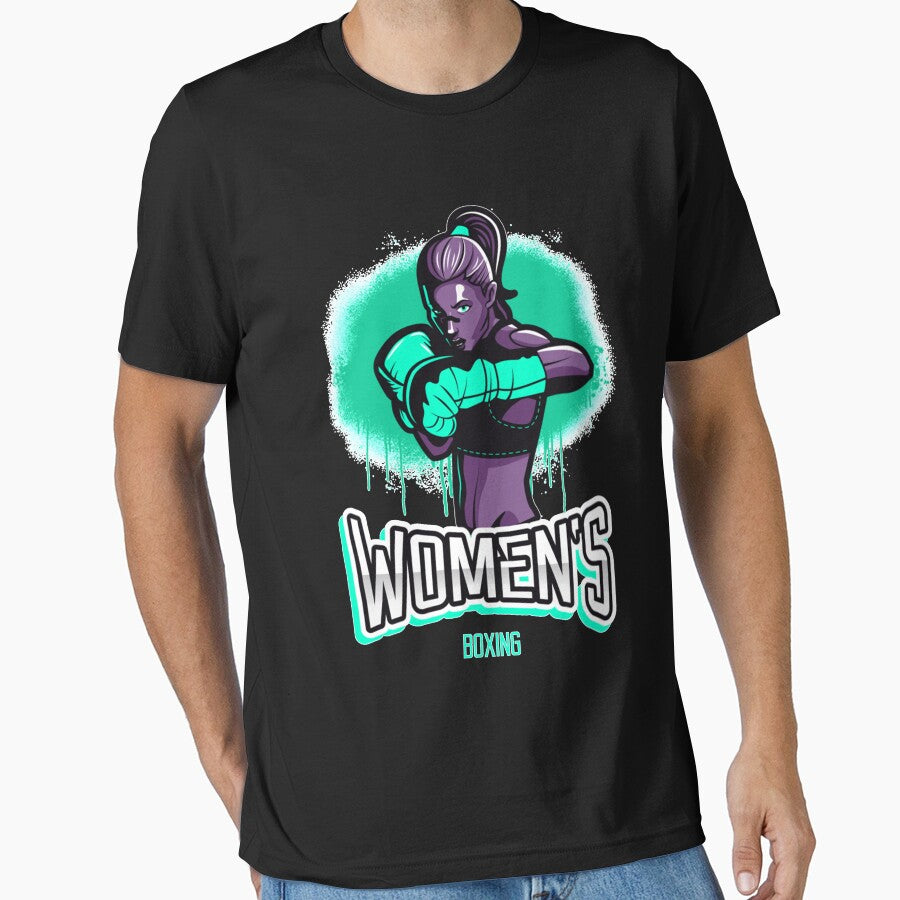 Women Boxing - Women in Sports by Lindaeaver