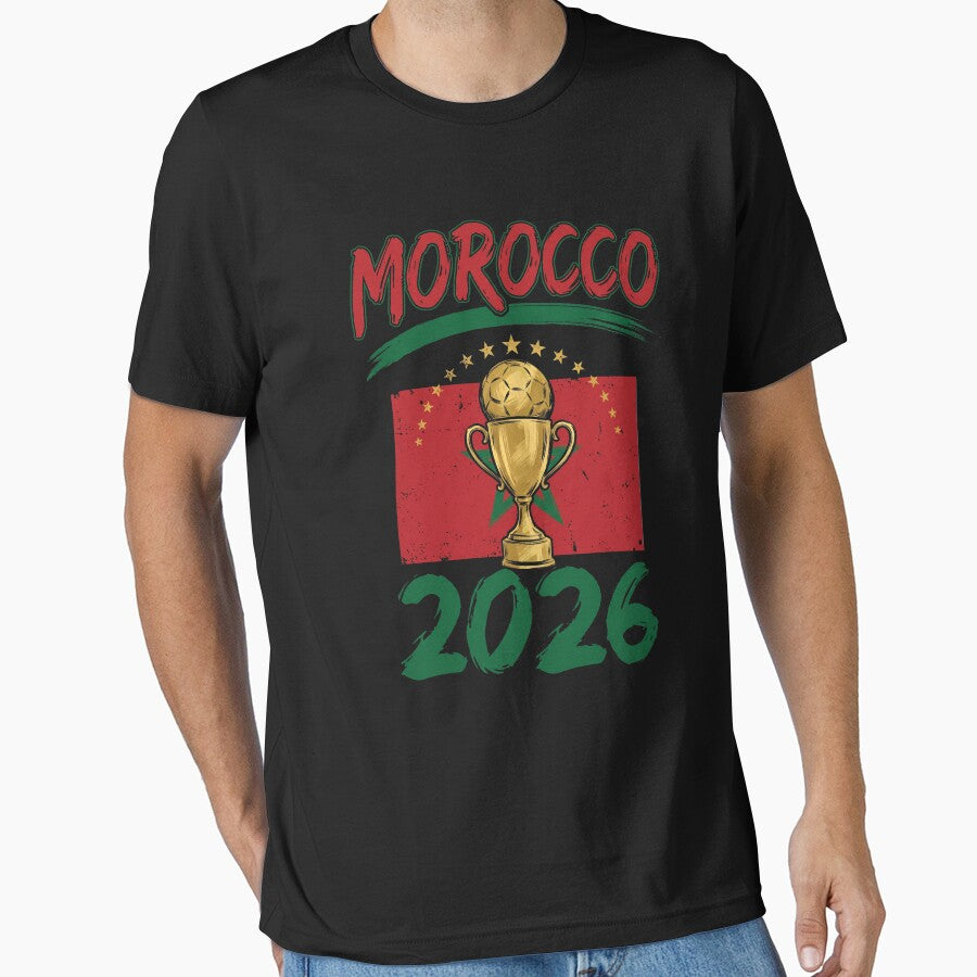 Morocco 2026 Football World Cup Fan Supporter by SofenArt