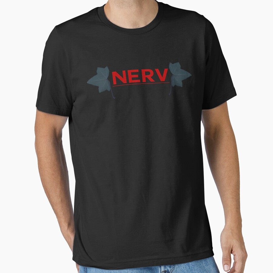 Nerv Logo Simple With Leaf by JeraCremin