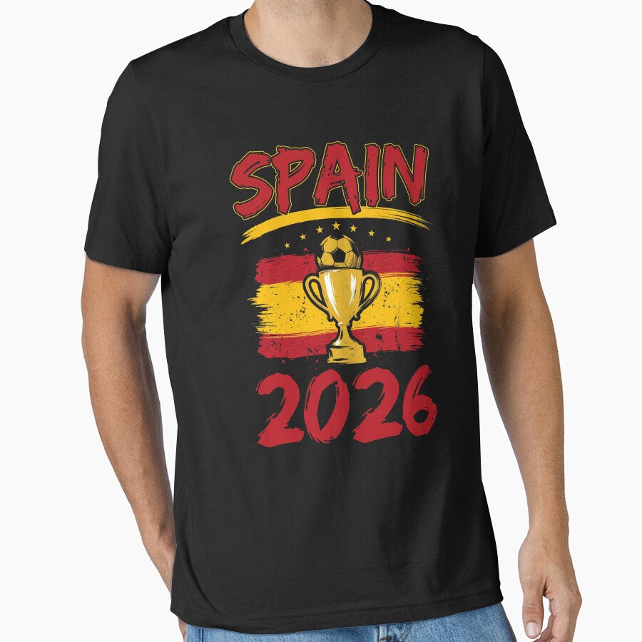 Spain 2026 Football World Cup Supporter Fan by SofenArt