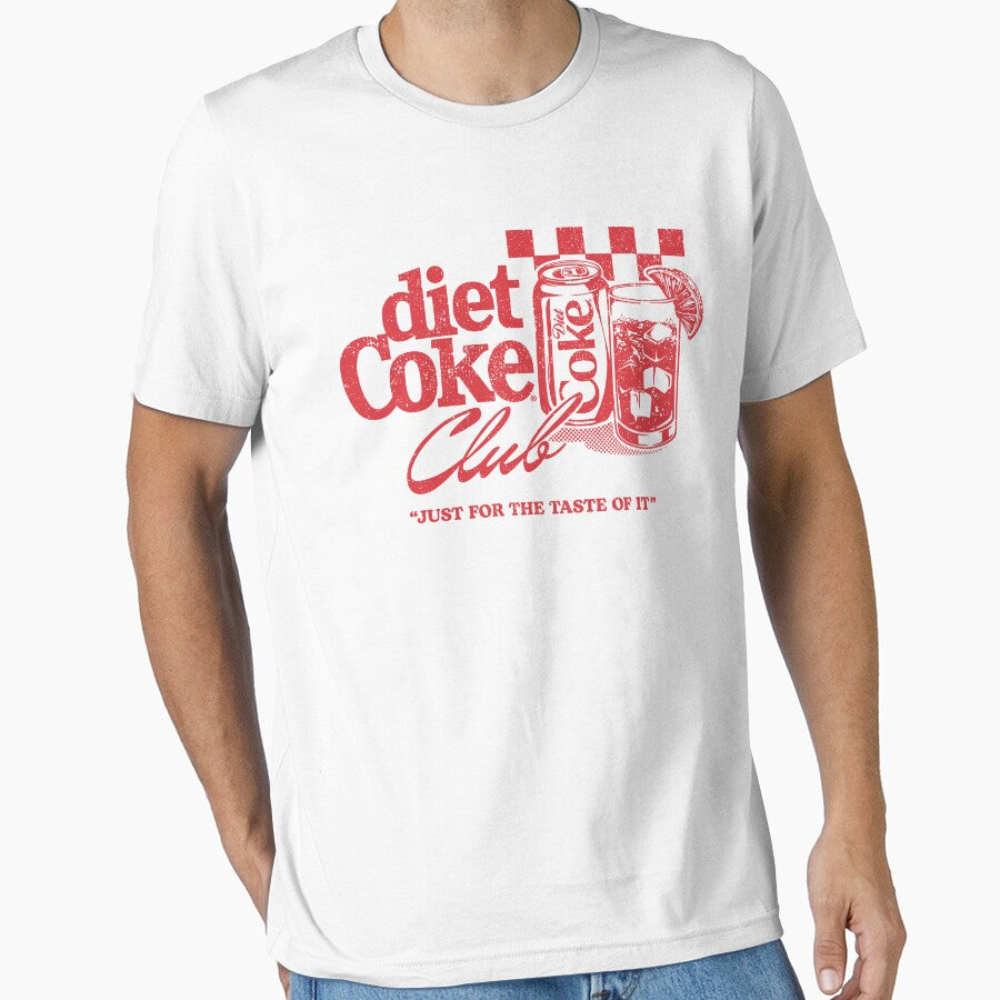 Diet Coke Club Retro Soda Lover Vintage Aesthetic Graphic by KAWKAW-DRHM