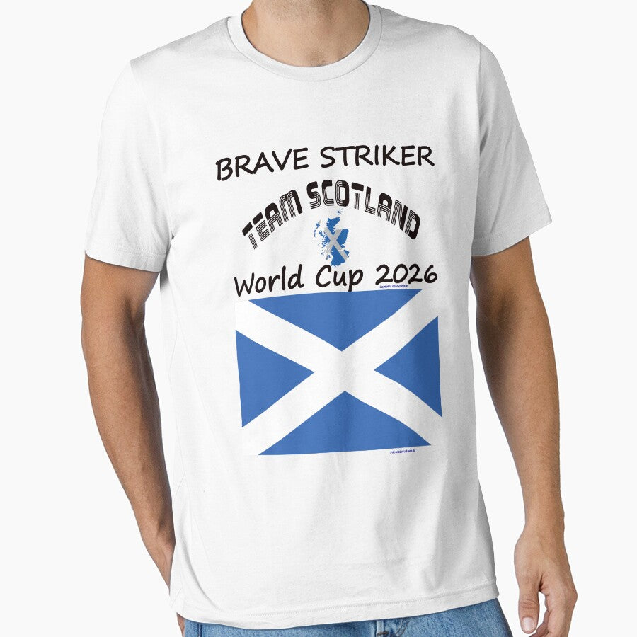 Scotland Fan T‑Shirt world Soccer Cup 2026 GB outfit by cabevo