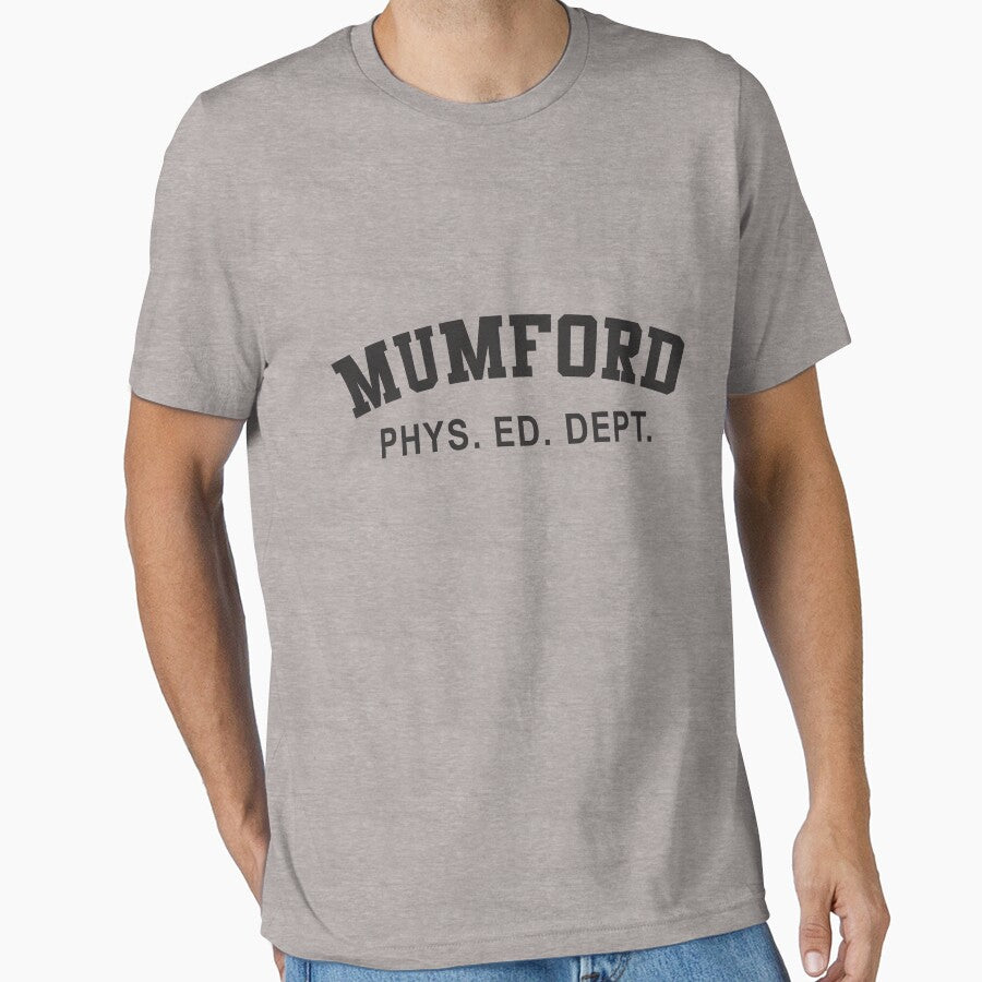 Beverly Hills Cop Mumford T-shirt Axel Foley Phys Ed Dept Detroit 80s vintage retro by fandemonium