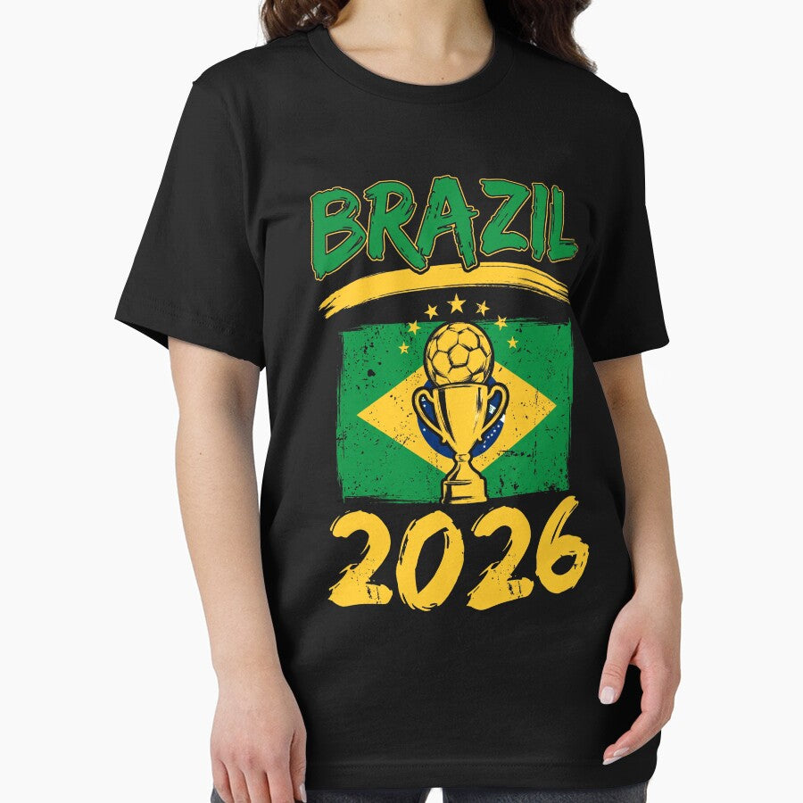 Brazil 2026 Football World Cup Fan Supporter by SofenArt