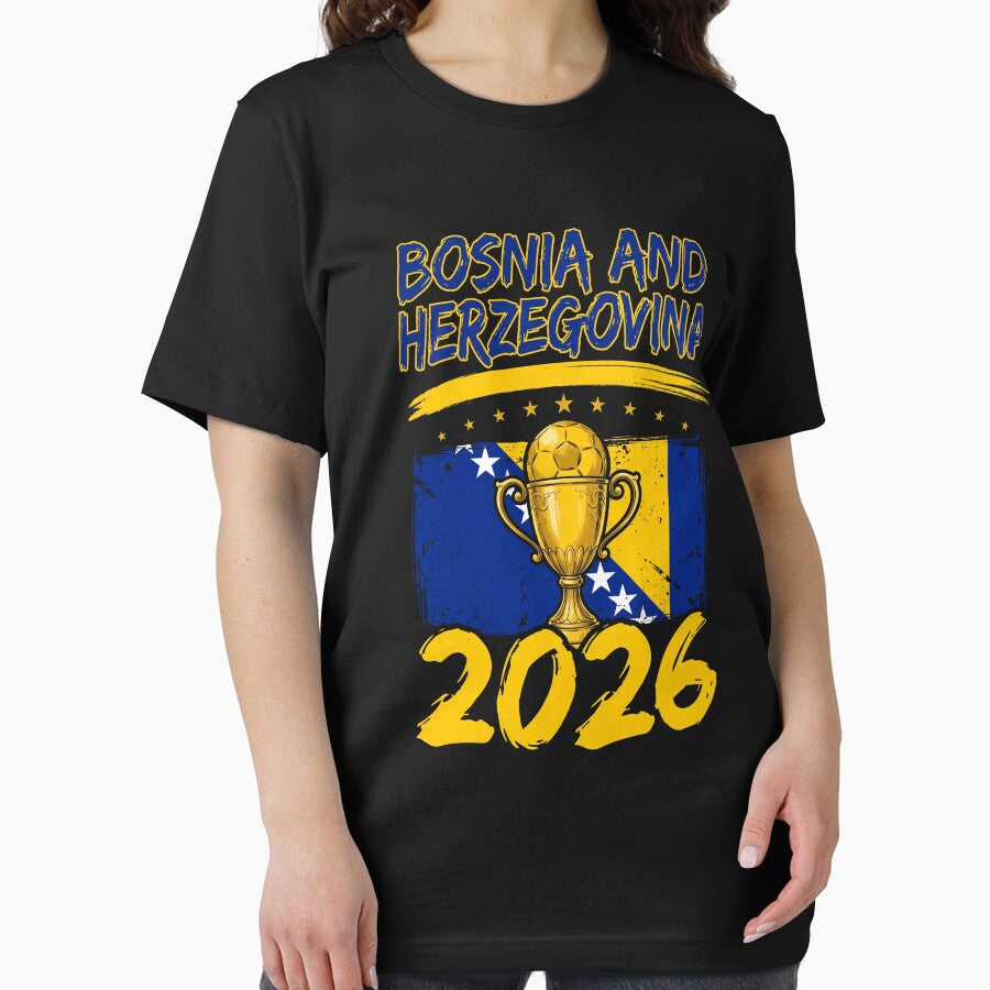 Bosnia And Herzegovina 2026 Football World Cup Fan Supporter by SofenArt