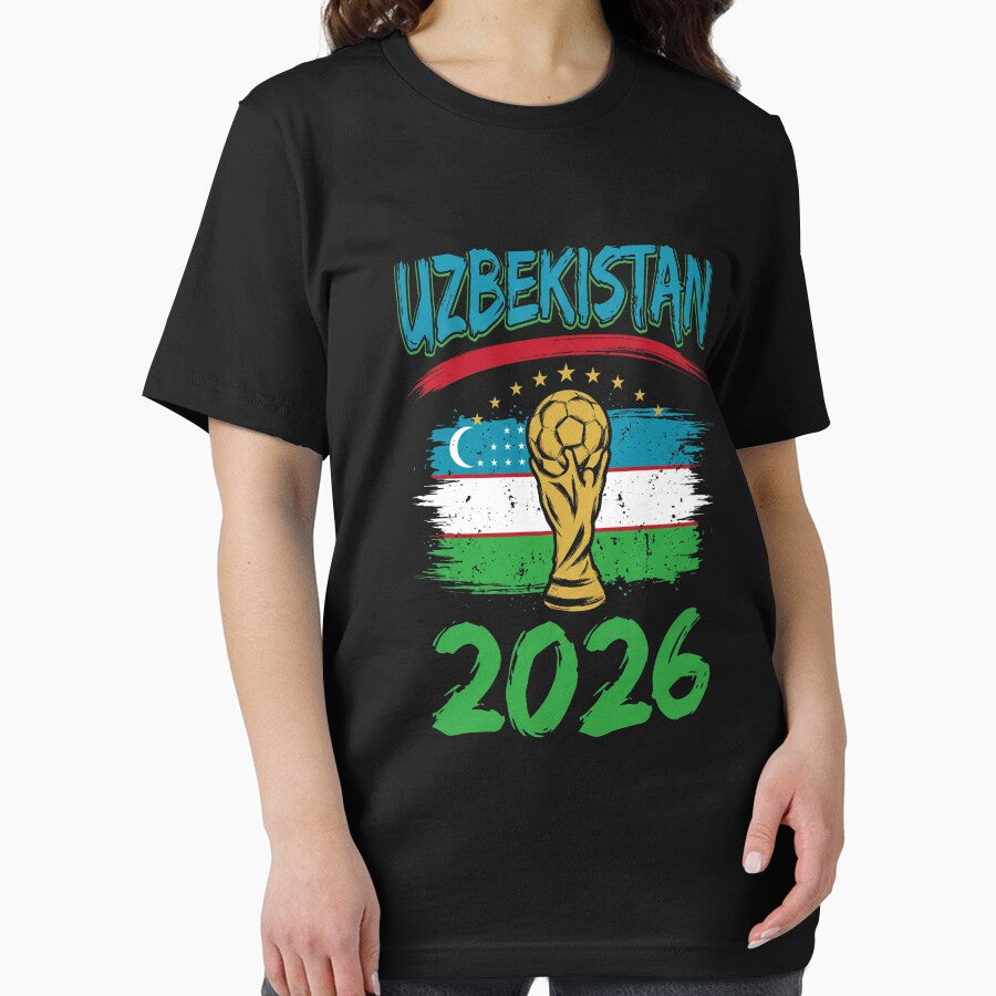 Uzbekistan 2026 World Cup Football Supporter by SofenArt