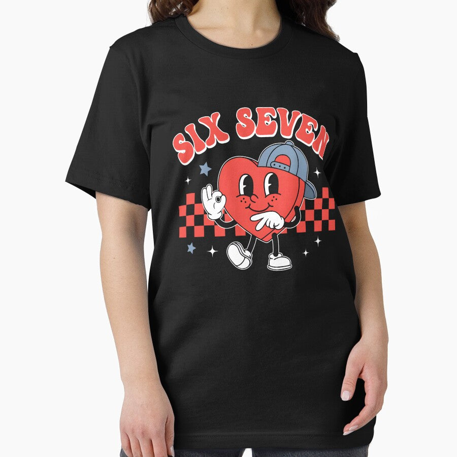 Funny Six Seven Heart by Zacharieello