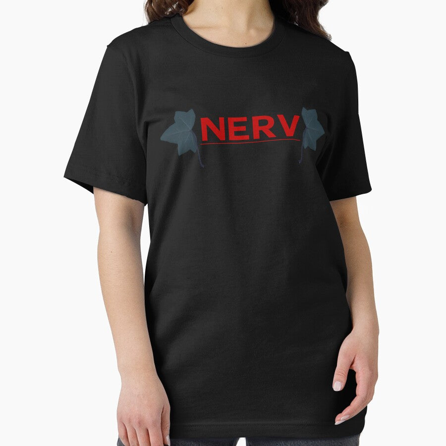 Nerv Logo Simple With Leaf by JeraCremin