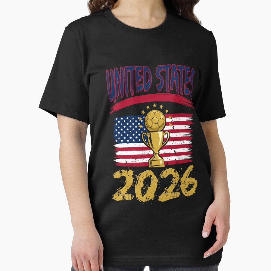 United States 2026 World Cup Soccer Fan Patriot by SofenArt