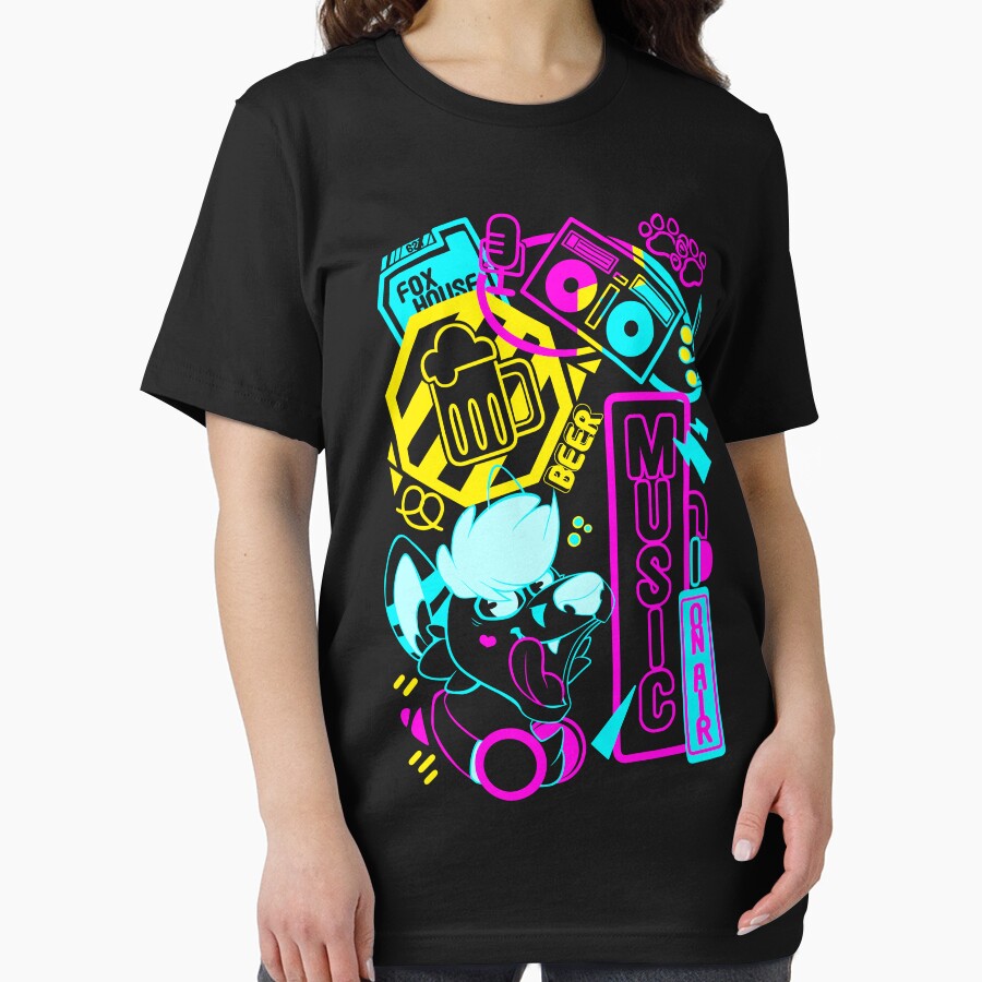 Kjisu's Nightlife Furry Design by Bleppyfox Creations