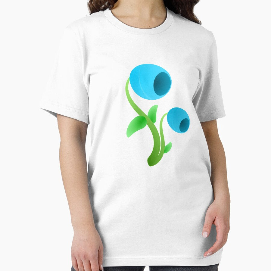 Simple Baby Blue Flower by keyword1