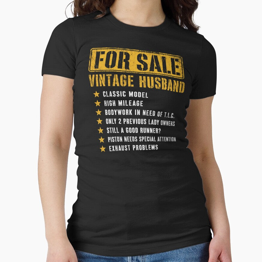 For Sale Vintage Husband | Funny Retro Marriage Humor Design by ArcaneArtistry