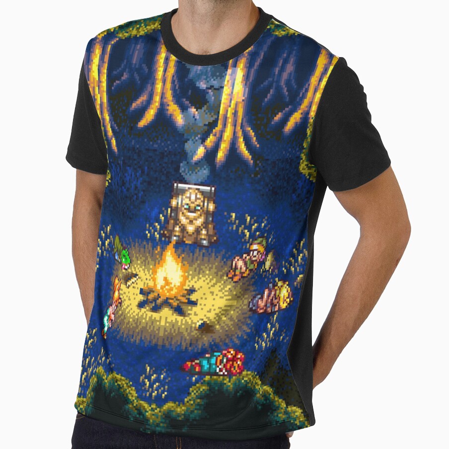 Chrono Trigger Campfire by Gin  Neko