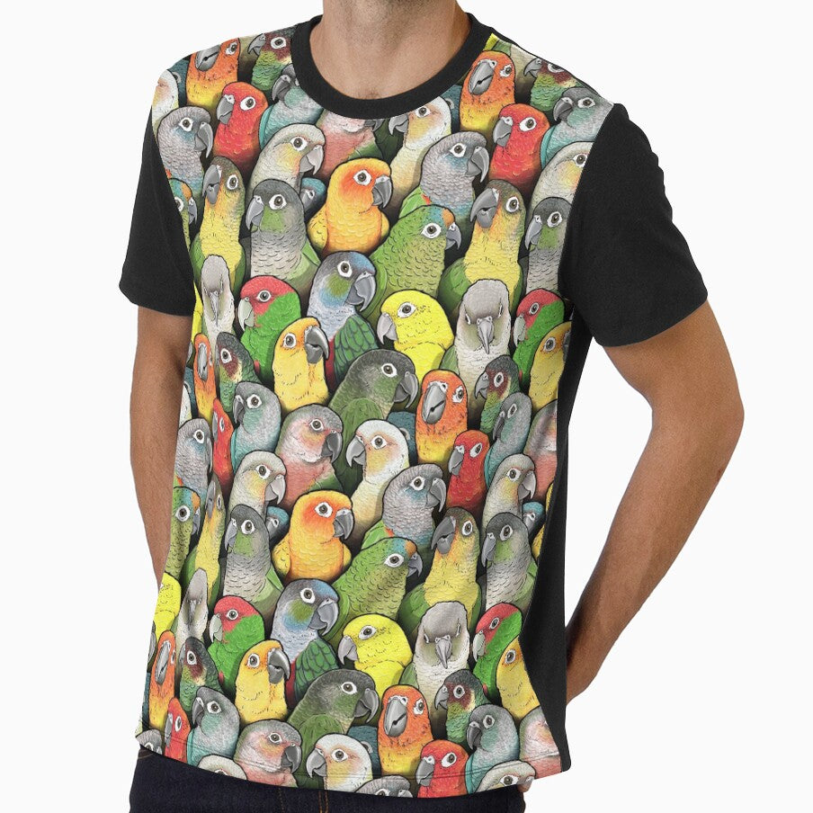 Colour of Conures by MaratusFunk