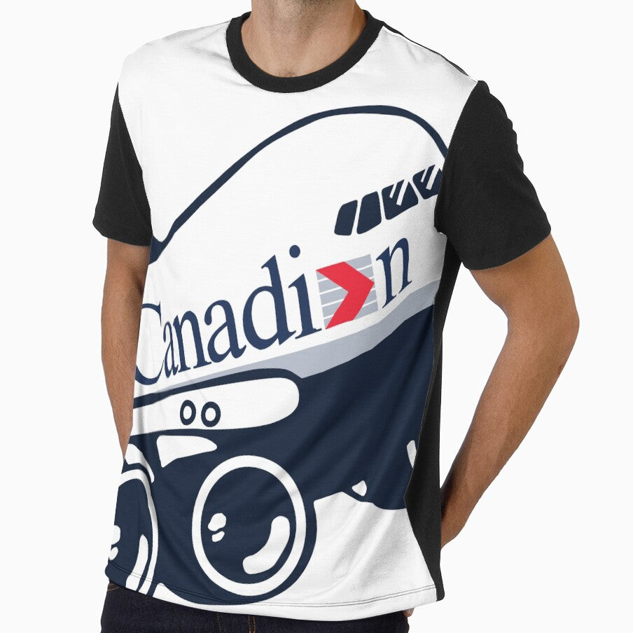 Canadian Sticker "I Fly Canadian" by Chloé Fortin Côté