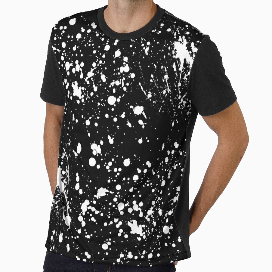 White Paint Splatter by starrylite